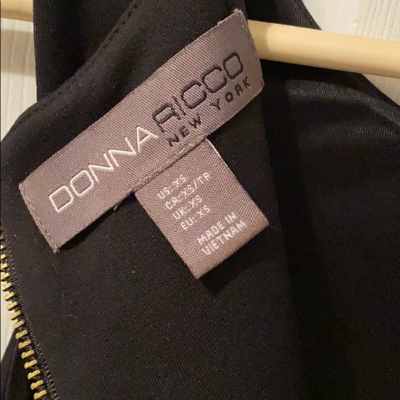 Beautiful Donna Ricco black dress - Picture 4 of 4